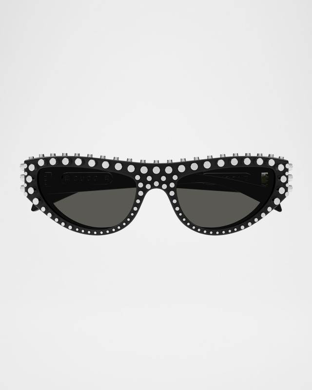 Cat-Eye Recycled Acetate Sunglasses